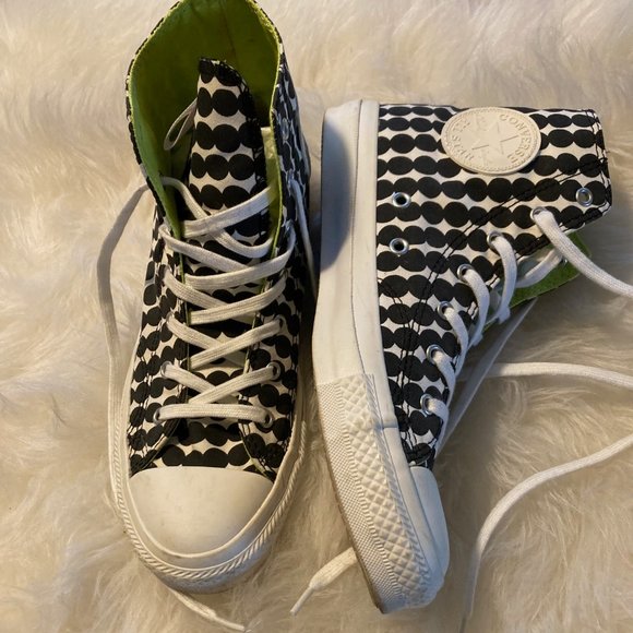 Converse Marimekko Collection High Tops, Men's Size 5 (Women's 7) - Picture 7 of 9
